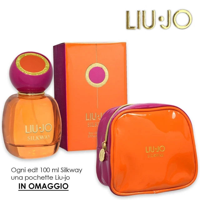Woman Parfüm Liu Jo Silkway EDT 100ml+Pochette E Proben Geschenk Original