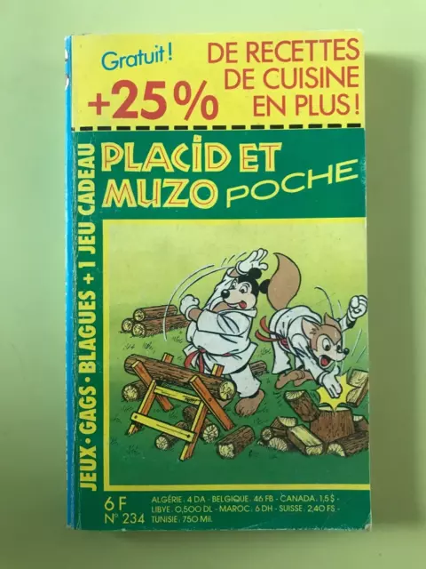 BD petit format Placid et Muzo n°234 (poche)