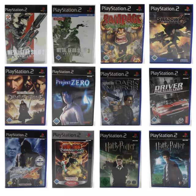 Playstation 2 · Ps2 Spiele Sammlung Konvolut Auswahl: Tekken · Harry Potter *TOP