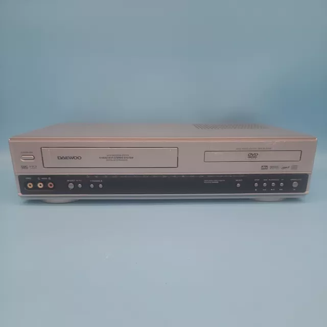 DAEWOO DV6T844B DVD Vcr VHS Combo Player No Remote DVD Not Working