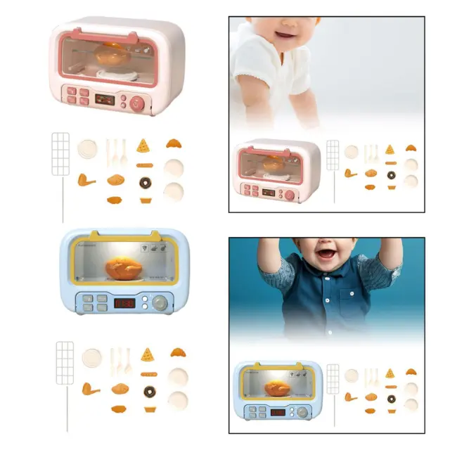 Microwave Oven Toys for Kids with Lights and Sounds for Kids