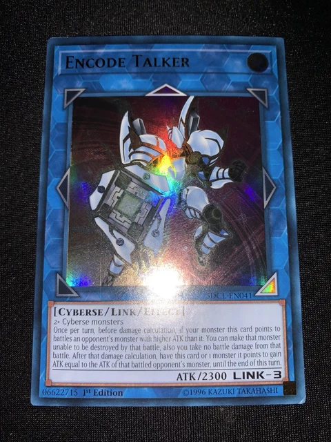 YuGiOh - Encode Talker - SDCL-EN041 - Ultra Rare - 1st Edition - NM