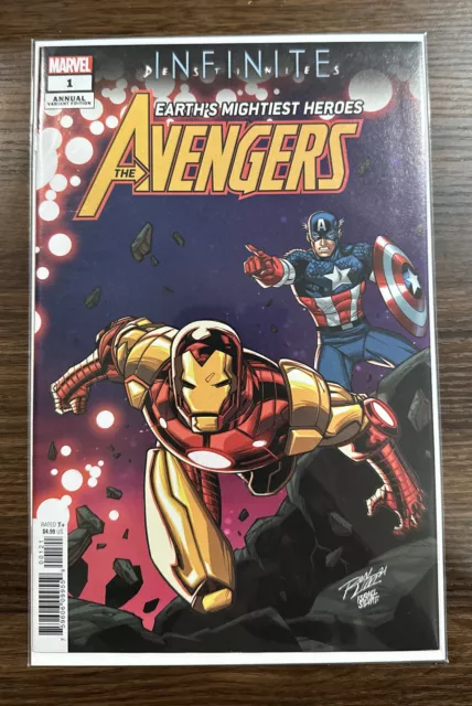 Avengers Annual #1 Ron Lim Connecting Cover B Variant NM (2021) - Marvel Comics