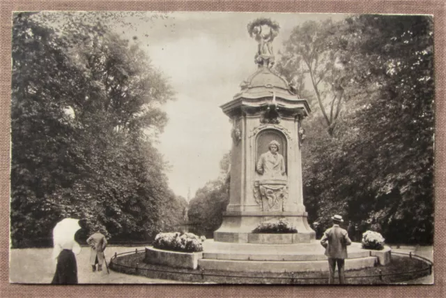 Berlin - Komponisten Denkmal im Tiergarten - 1918