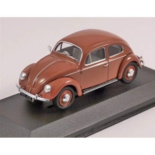 VW BEETLE CORAL OVAL REAR WINDOW SALOON 1951 1:43 Vanguards Auto Stradali