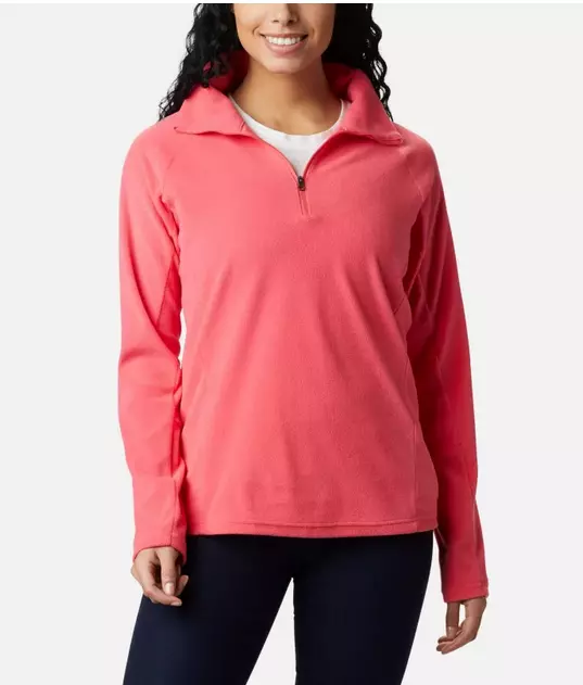 Women's Columbia Glacial IV Half Zip Fleece Top Jacket Sweater New