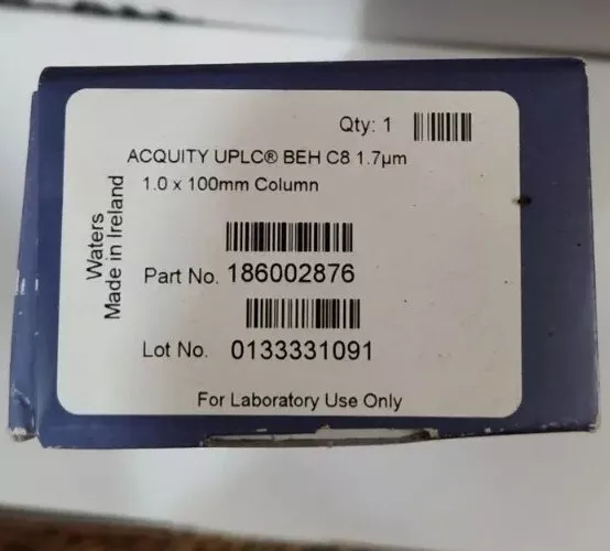 Waters 186002876 Acquity UPLC BEH C8 1.7µm 1.0 x 100mm Column