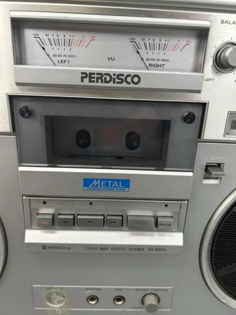 HITACHI PERDISCO PADISCO boom box TRK-8600RM 3