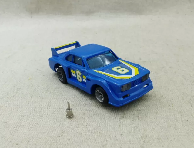 TCR BMW 3.0 CSL n°6 éclairage ho slot car new pour circuits Tyco Tomy AFX etc..