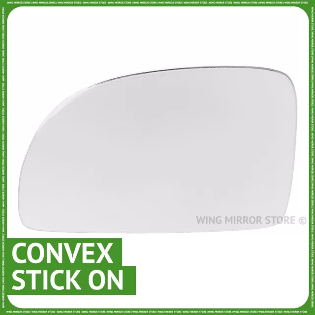 Left hand passenger side for VW New Beetle 1998-2003 wing mirror glass