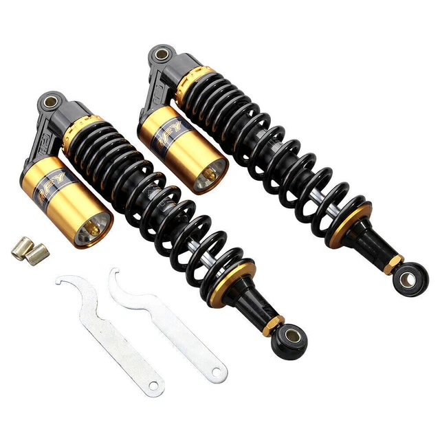 340mm Motorcycle Scooter Rear Air Shock Absorber Suspension Spring For Suzuki