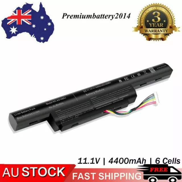 6-Cells Battery For ACER ASPIRE F15 F5-573G F5-573T E15 E5-575G AS16B5J AS16B8J