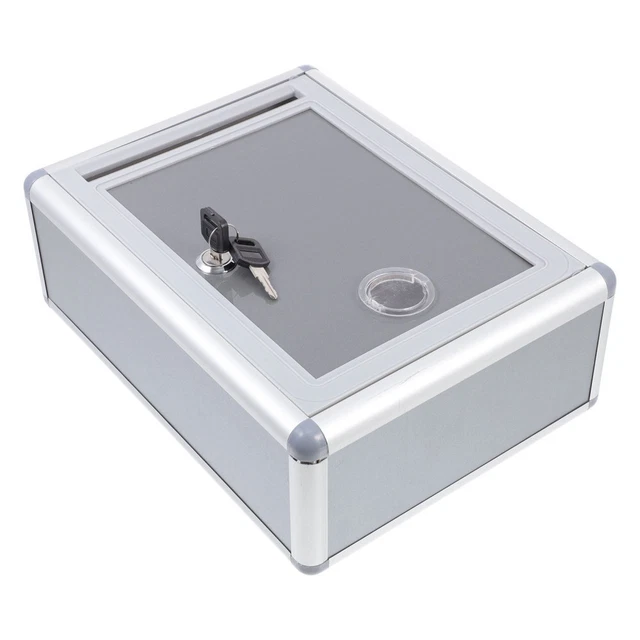 Charity Ballot Box Suggestion Box Wall Mounted Mailboxes Metal