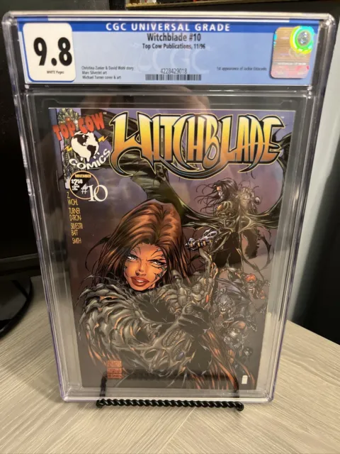 Witchblade #10 Turner CGC 9.8 1996 1st App. The Darkness Top Cow Image Comics 🔥