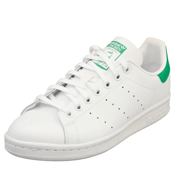 adidas Stan Smith Mixte adulte White Green Baskets - Taille 36 2/3