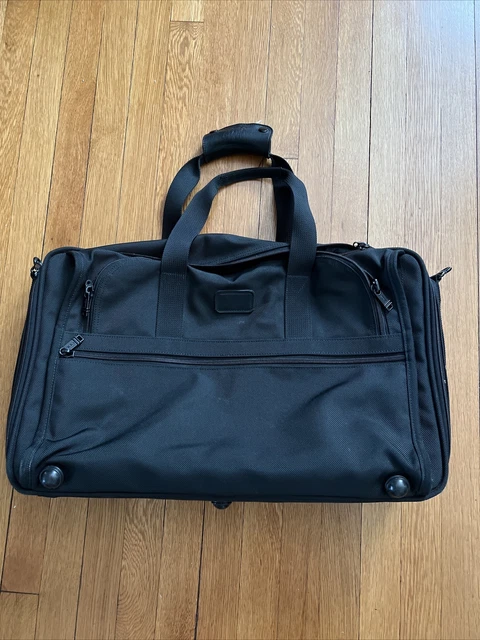 Tumi 2678D3 Black Nylon Carry On Duffel Bag Travel NO Shoulder Strap