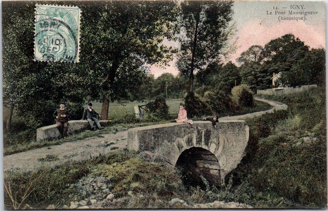 91 IGNY - le pont monseigneur.