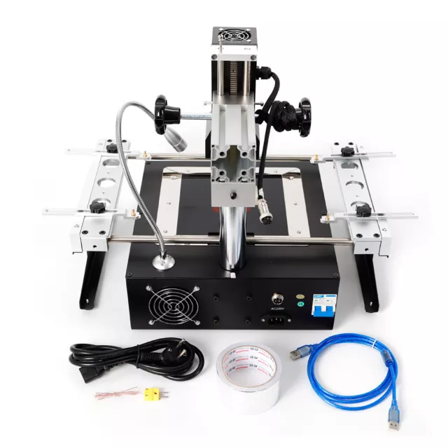 IR6500 1250W Bga Rework Station Soldering System Infrared Reballing Machine