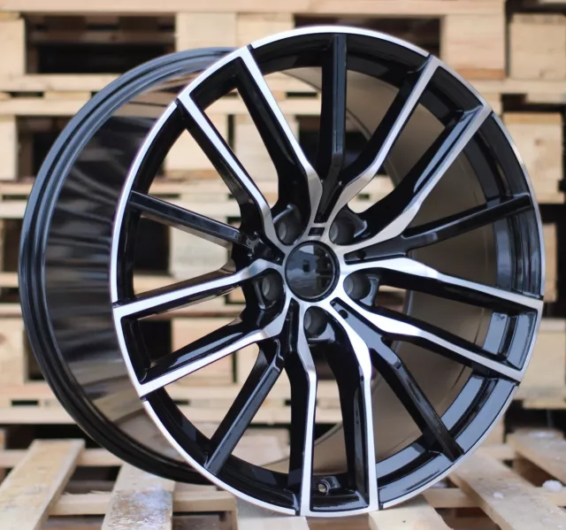 4 Felgen 21" Zoll für BMW X5 E70 F15 X6 E71 F16 F85 F86 10.5J 11.5 R21 742 stil