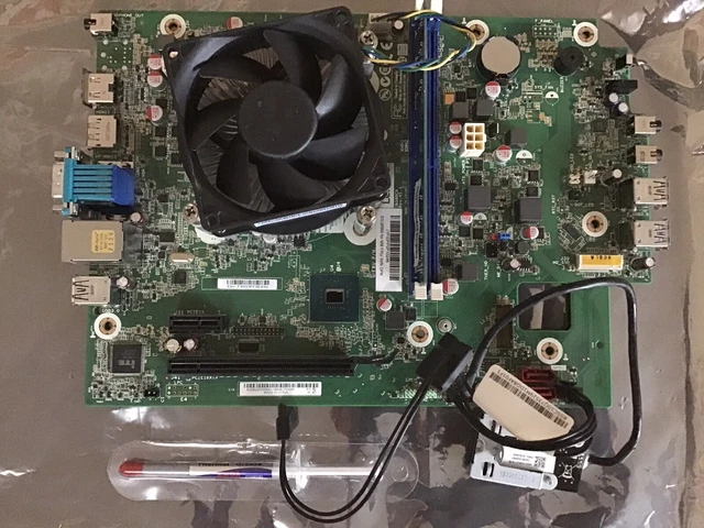 LENOVO IDEACENTRE 01LM560 Motherboard LGA1151 Socket 4GB RAM, Heatsink ...