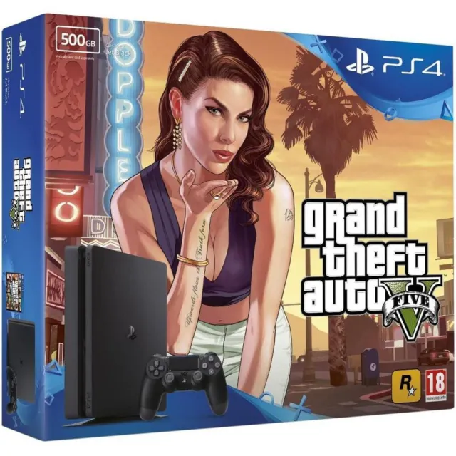 playstation 4 slim 500 gb+ Grand Theft Auto V