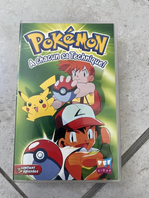 Cassette VHS Pokemon à chacun sa technique