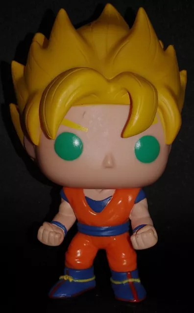 Funko Pop Animazione Dragon Ball Z Vinile Figura Loose Super Saiyan Goku #14 Ex