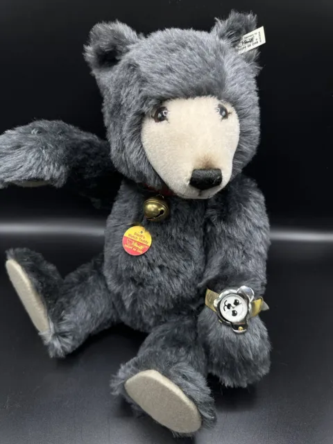 Steiff Tier 606304 Watch TeddyBär 42 cm sehr niedlich