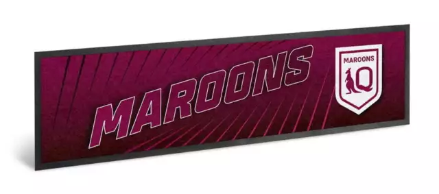 QLD Queensland Maroons State of Origin Bar Mat Runner Holiday Gifts