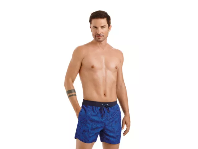 Basmar Costume Mare Piscina Uomo  5404 015  Boxer Fant. Blu