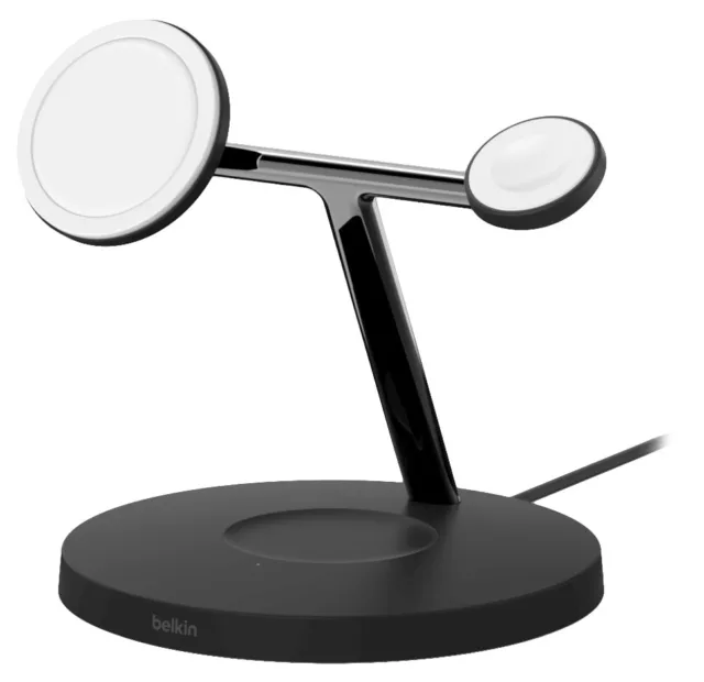 Belkin BoostCharge PRO 3-in-1 Wireless Charger 15W MagSafe iPhone 14/Apple Watch