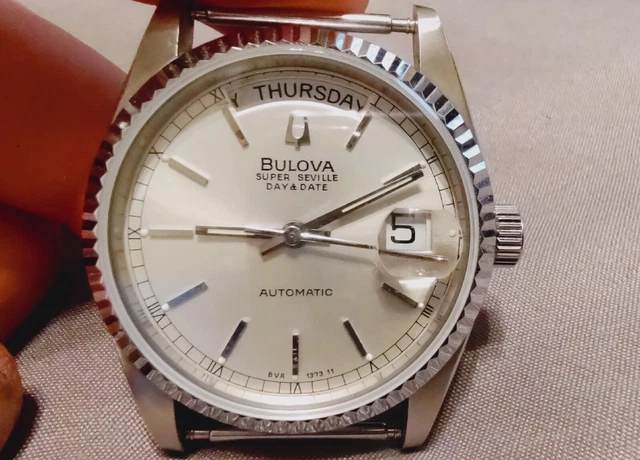 Orologio Bulova Super Seville 38mm Argento 96B444 :: Orologeria E - Foto 3