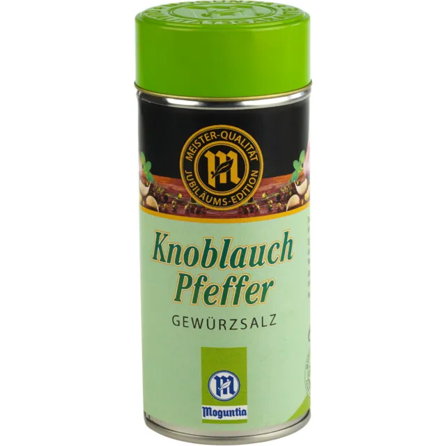 Knoblauch Peffer, Gewürzsalz - Moguntia (31,85 EUR/kg)