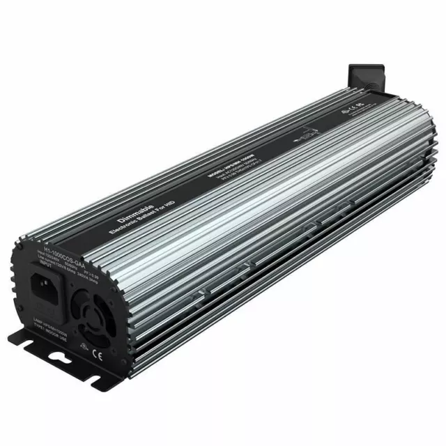 Fan Cooled Dimmable Electronic Digital Ballast For 1000W HPS/MH Grow Lights