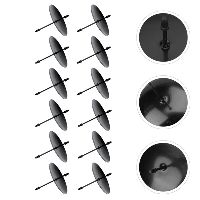 12 Pcs Iron Wreath Candle Fixing Tool Replacement Glass Holders
