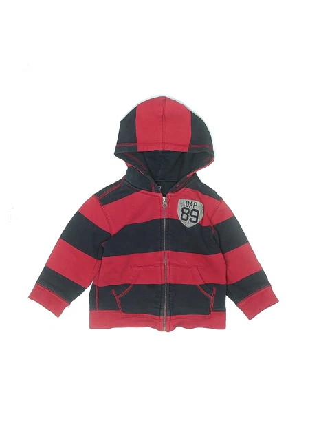 Baby Gap Boys Red Pullover Hoodie 3