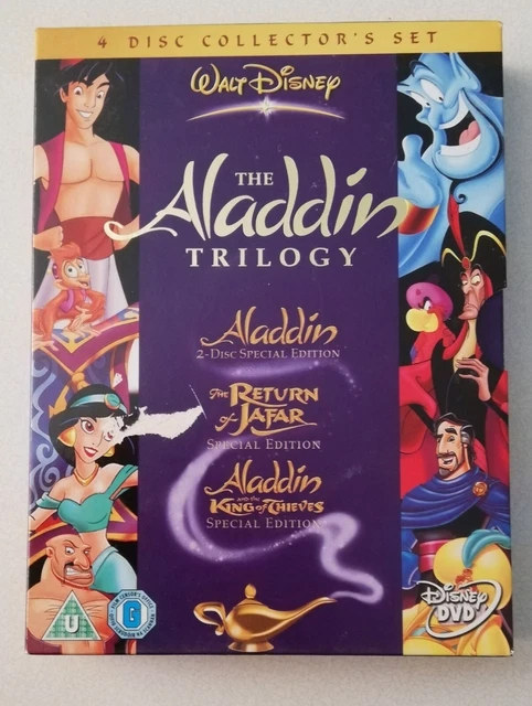 COLLECTORS DVD - Aladdin Trilogy - 4 Disc Collectors Set £12.49 ...