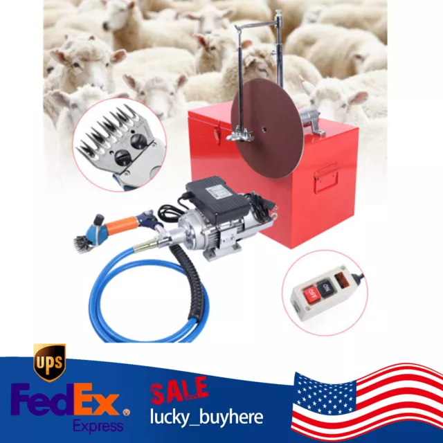 Electric Flexible Shaft Sheep Shearing Machine 550W Goat Wool Clipper Shears