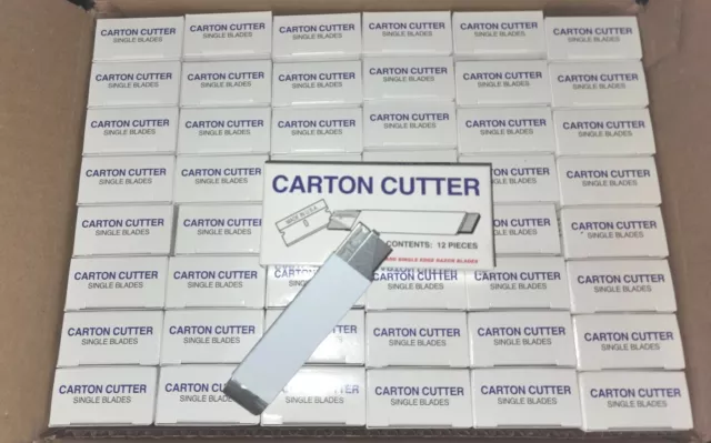 576 Box Carton Cutters - 48 Docenas Cortador de Carton Cuchillos - Made In USA