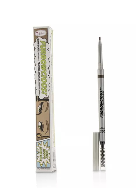 PACK OF 2. TheBalm Furrowcious Brow Pencil With Spooley # Light Brown