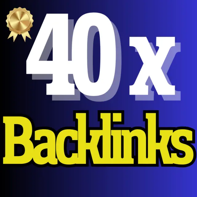 40x Social Backlinks von Top PR Domain, manueller Backlinkaufbau für SEO