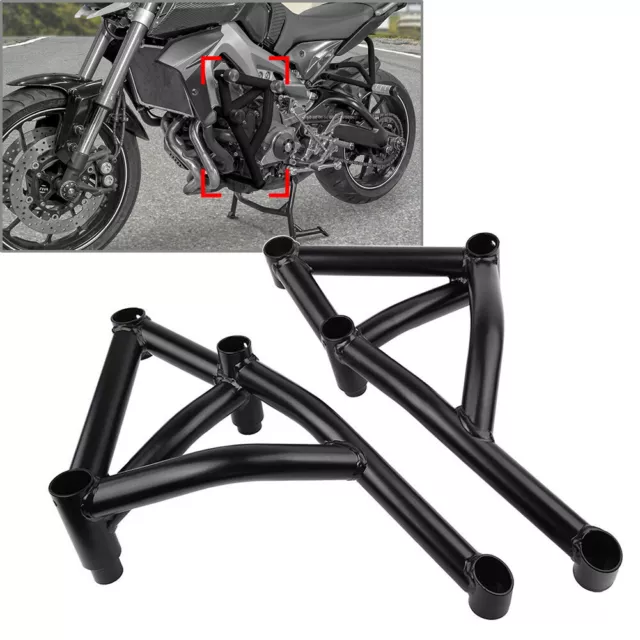 Barra antiurto paramotore stunt gabbia per Yamaha MT FZ 09 Tracer MT-09 FZ-09 2014-16