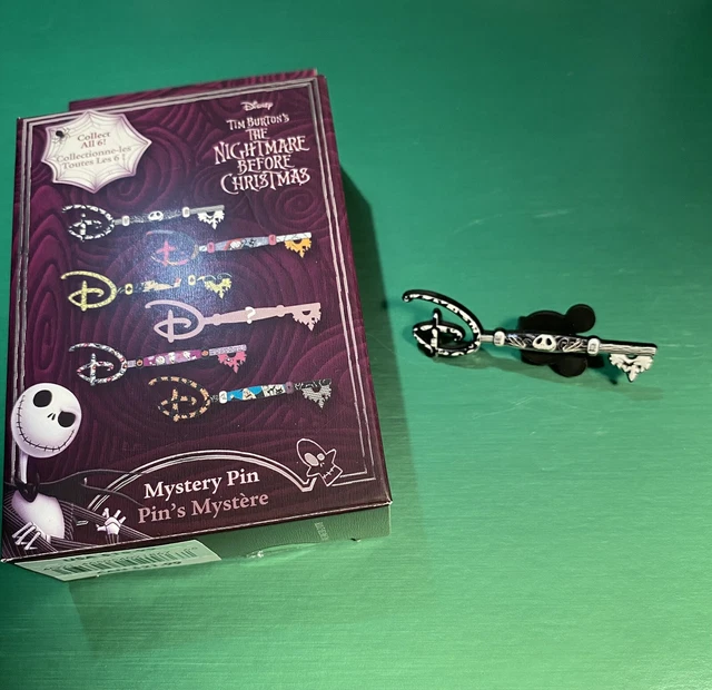 KEY PIN JACK Skellington Nightmare Before Christmas Mystery Blind Box