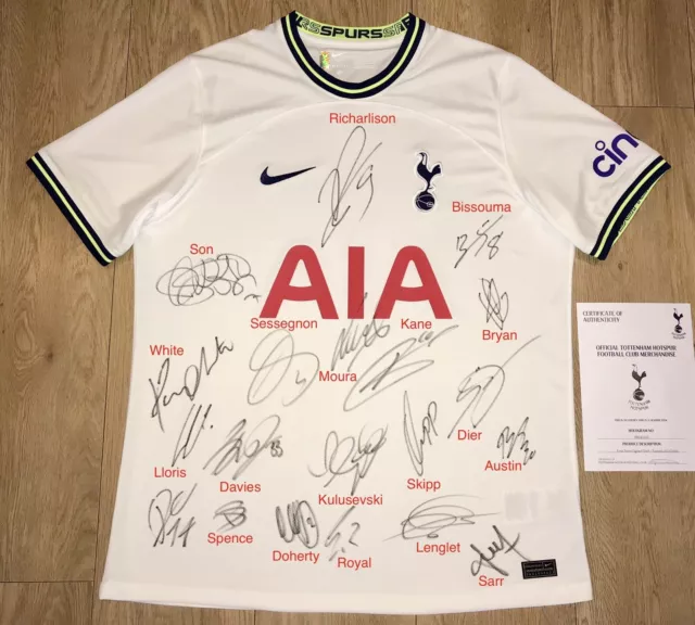Harry Kane Signed & Framed SPURS Tottenham Hotspur Shirt AFTAL COA – Piece  of Fame