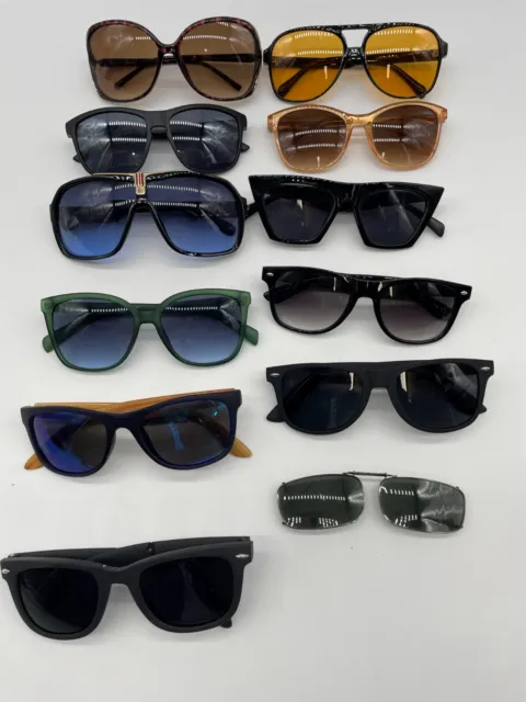Lot of 12 pcs – Assorted Sunglasses - Panama Jack, M America, Piranha and other