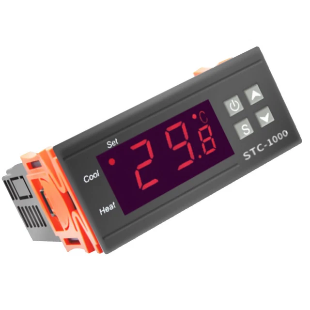 1 pieza Sensor Regulador de Temperatura Digital Convertidor Termostato Incubadora para Acuario