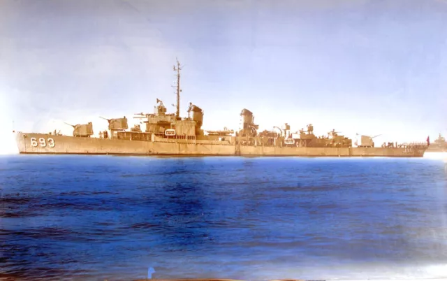 5 Grandes Photos Anciennes Colorisees Navires De Guerre Americains