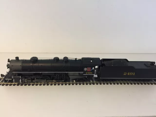 Bachmann Spectrum 83311 HO Scale USRA Light Santa Fe 2-10-2 in SAL Livery