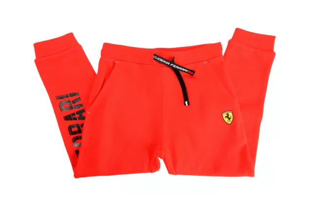 Scuderia Ferrari Bambino Rosso Pantaloni da Jogging