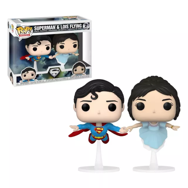 DC Comics Funko POP 2-Pack Superman & Lois Flying